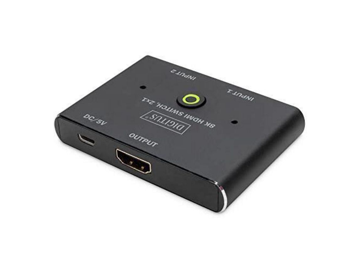 DIGITUS Switch Hdmi 8K 2X1 Preto Ds-45341