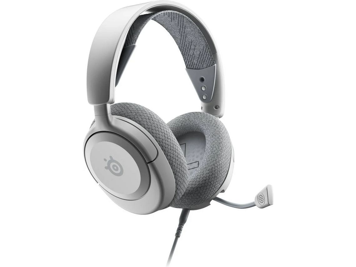 Auscultadores Gaming STEELSERIES Arctis Nova 1 W (Over Ear - Microfone - Branco) .
