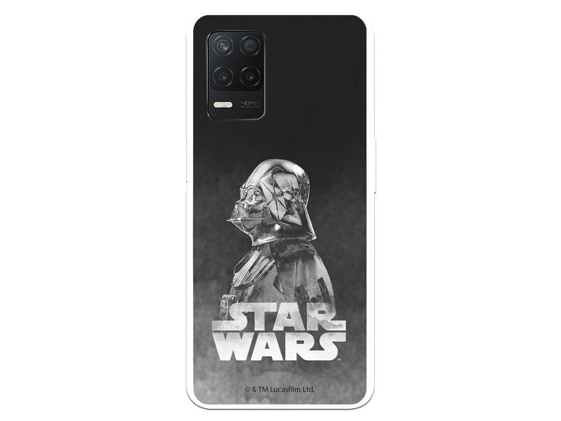 Capa para Realme 8 5G Oficial de Star Wars Darth Vader Preto