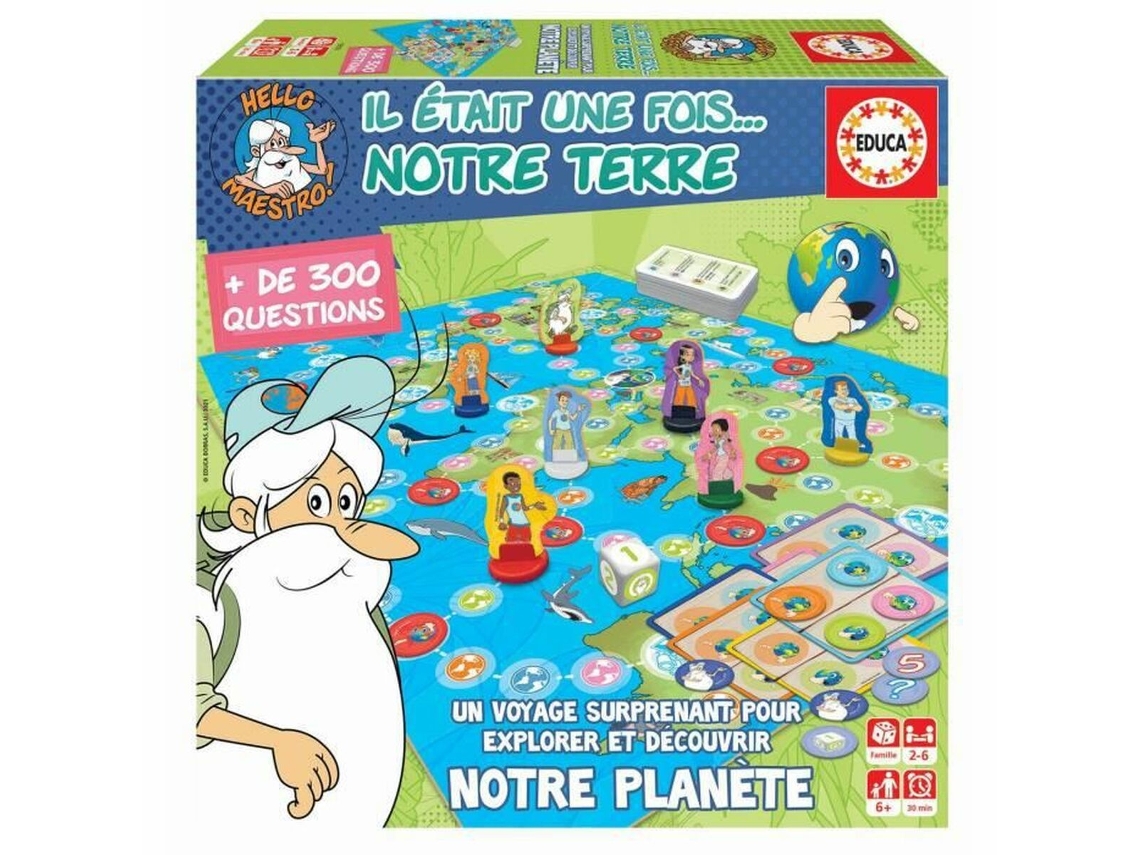 Jogo de Tabuleiro EDUCA Ieuf... our earth (Idade Mínima Recomendada: 6 anos)