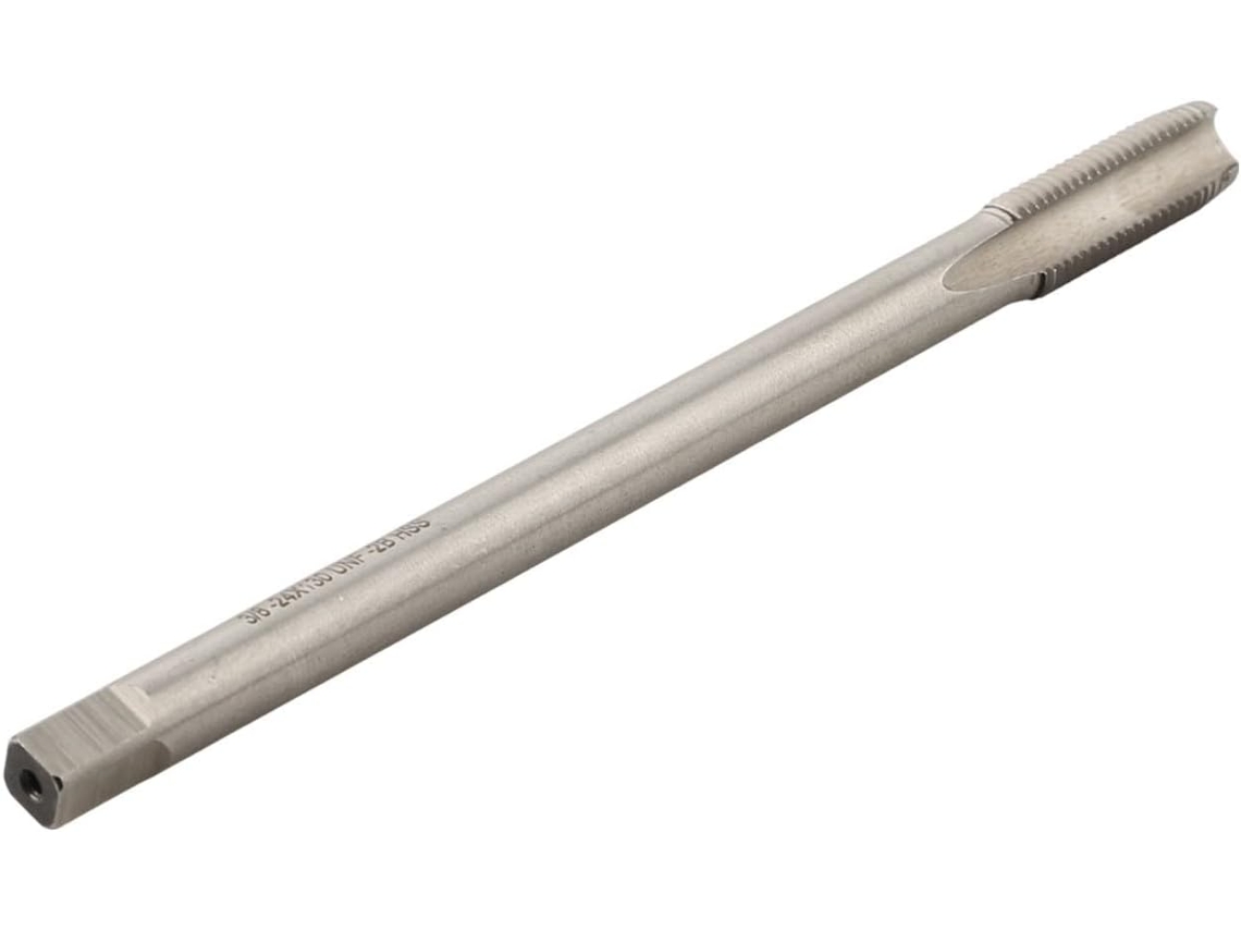 Macho De Rosca 3 8-24uns Unf Hss 130mm Comprimento, 3 Canais, Design Reto, Sentido De Corte À Direita Para Aplicações