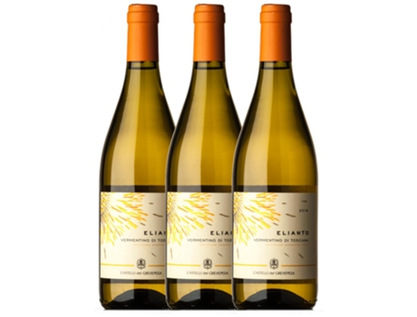 Vinho CASTELLI DEL GREVEPESA Castelli Del Grevepesa Elianto Vermentino Toscana (0.75 L - 3 unidades)