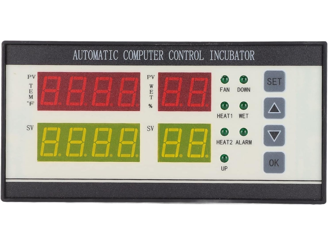 Controlador Automático De Incubadora Fahrenheit Com Sensor De Alta Precisão