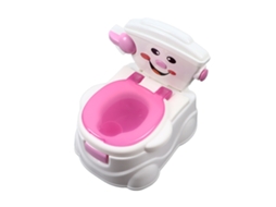 Cadeira de Vaso para Crianças Treinamento Ergonômico Rosa | S/MARCA