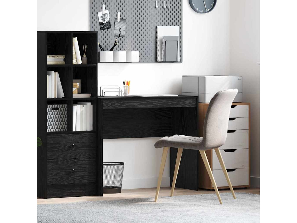 Vidaxl Mesa Carvalho Preto 90 X 40 X 76 Cm