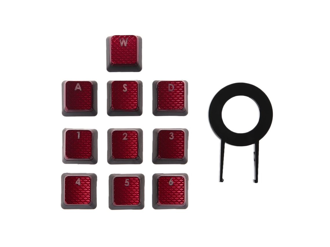Lurelia Keycaps Rgb Ergonômicas Retroiluminação Corsair K70 10 Teclas Para Teclado Mecânico