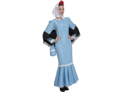 Fato de Mulher DISFRAZZES Chulapa Azul (Tam: XL)