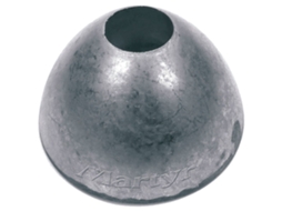 Ânodo de Hélice Galvanizado Flex O Fold Prateadomartyr Anodes