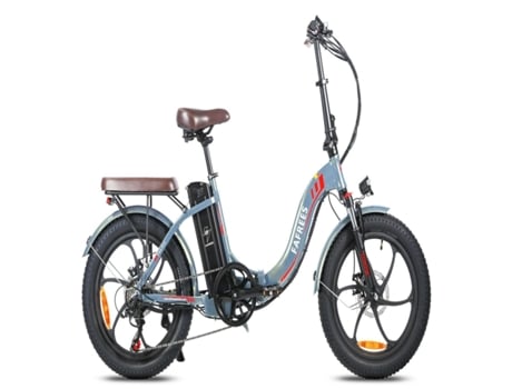 Bicicleta Elétrica FAFREES F20 Pro 250W 648Wh 80Km Autonomia Travões de Disco Verde Deslumbrante