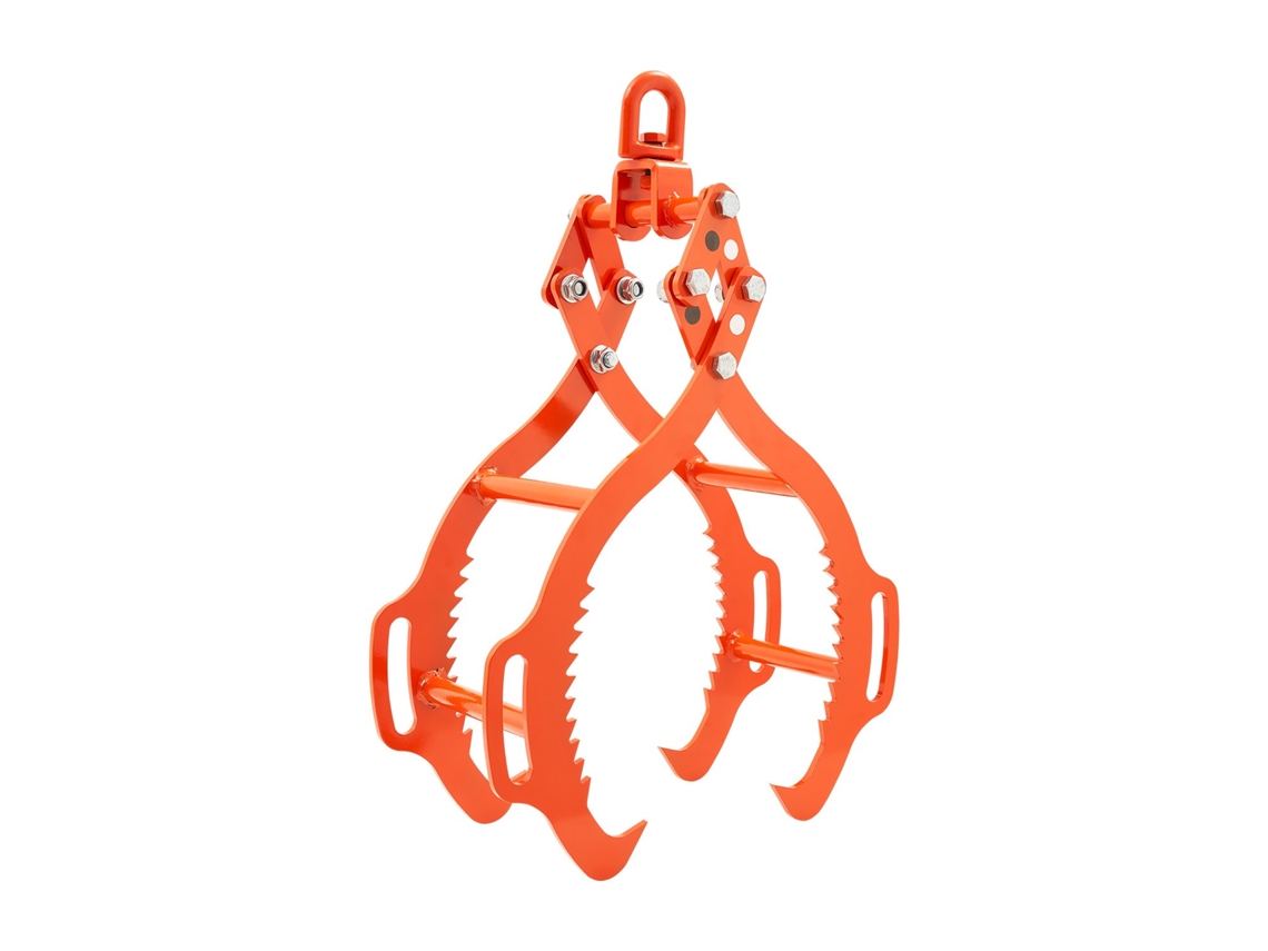 Pinça De Elevação De Pedra Vevor 710 812 Mm Aço 4 Garras Pinça Giratória