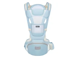 Canguru/assento de Quadril para Bebê, respirável, azul estrelado YUNZII