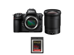 Z8 + Z 24mm F/1.8 S + 1 Sandisk 512gb Extreme Pro Cfexpress Type B Máquina Fotográfica Híbrida Full frame + Ebook Pricedirect NIKON