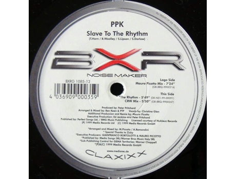 Vinil Slave To The Rhythm Bxr