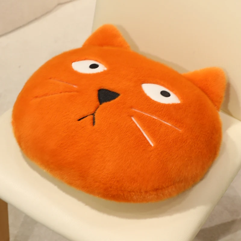 Almofada para Adultos , Almofada de Assento, Almofada de Encosto para Gatos. MDUG (laranja, 40 Cm)