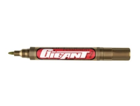 Marcador Permanente Dourado Kamet