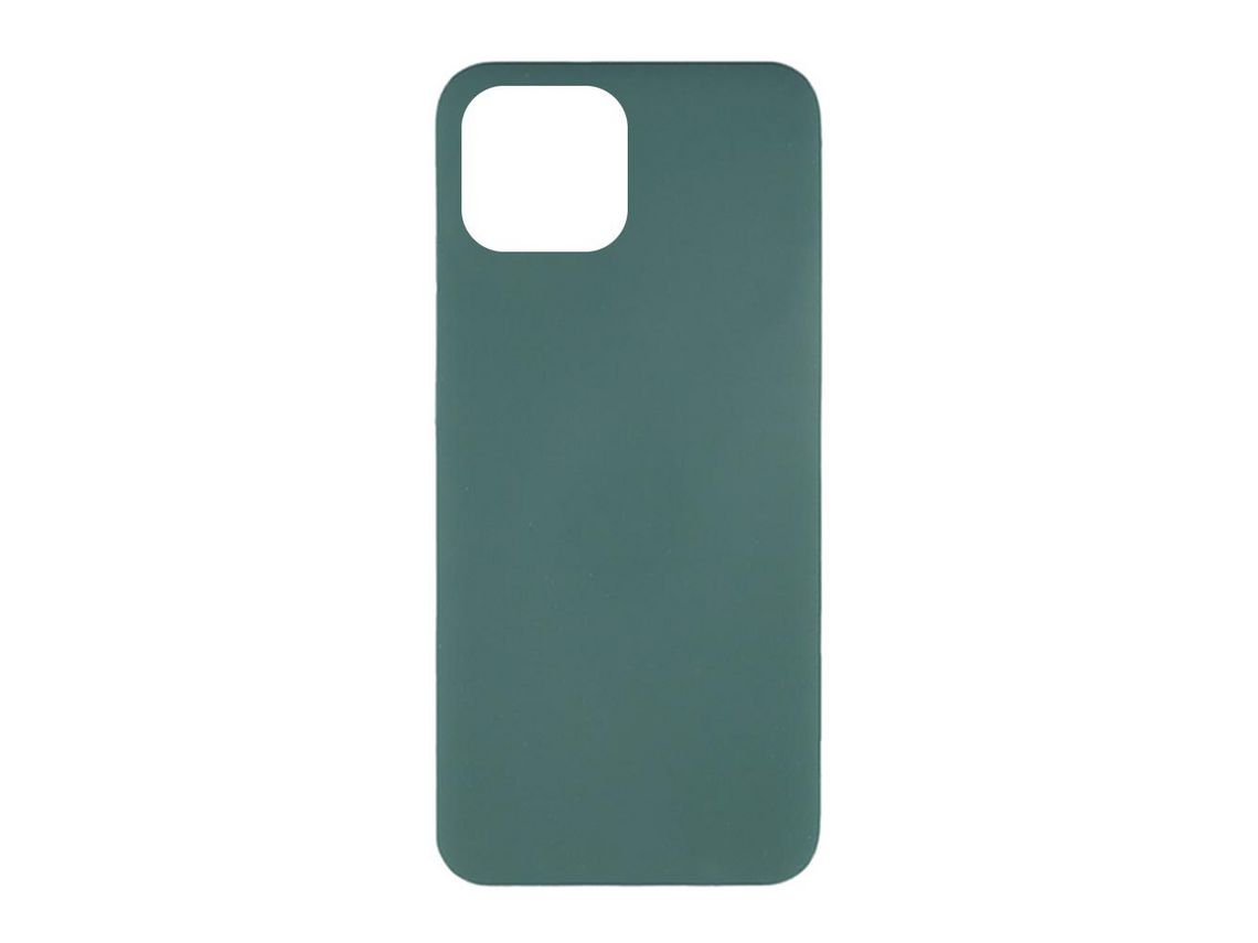 Capa skyhe para Apple iPhone 14 Plus Silicone Líquido Verde Escuro