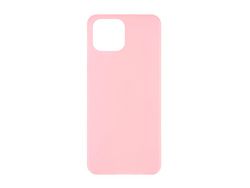 Capa Accetel para Apple iPhone 14 Plus Silicone Liso Rosa Pastel