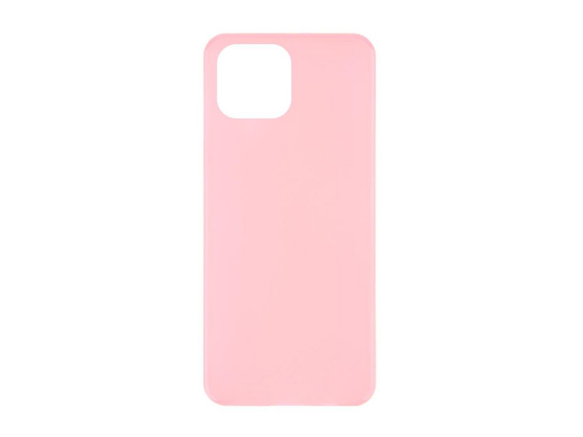 Capa Accetel para Apple iPhone 14 Plus Silicone Liso Rosa Pastel