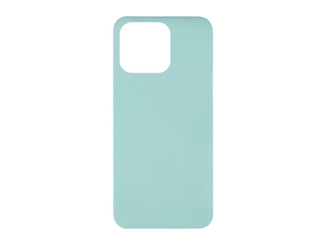 Capa skyhe para Apple iPhone 14 Pro Silicone Líquido Verde-Água