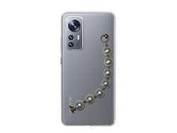 Capa cristal com suporte pérola para Xiaomi 12s