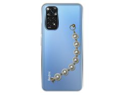 Capa cristal com suporte pérola para Xiaomi Redmi Note 11 Pro