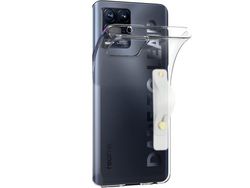 Capa cristal com suporte multifunções para Realme Narzo 30 5G