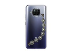 Capa cristal com suporte pérola para Xiaomi Mi 10T Lite