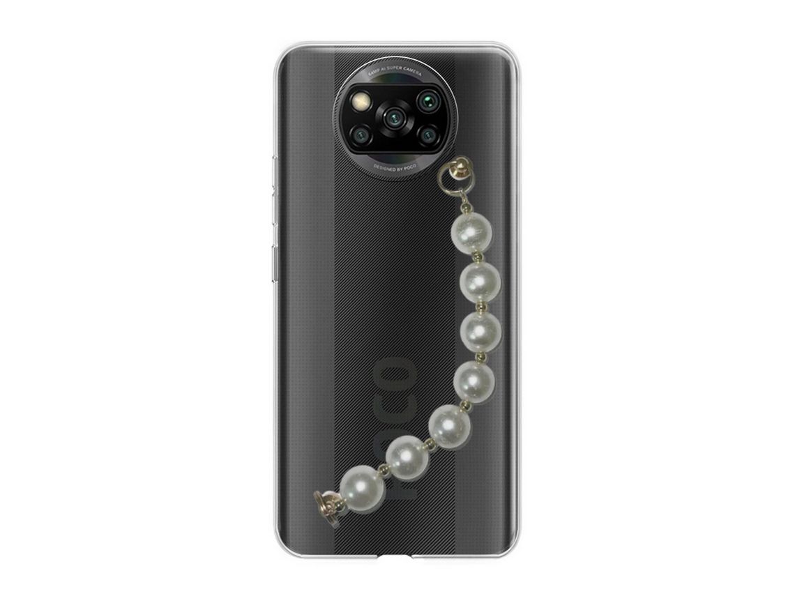 Capa Cristal com suporte péroA para Xiaomi Poco X3 NFC