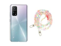 Capa cristal com fio miçanga baby para Xiaomi Mi 10T