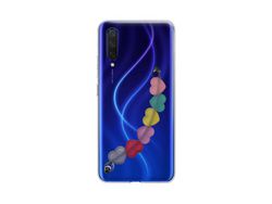 Capa cristal com suporte corações para Xiaomi Mi 9