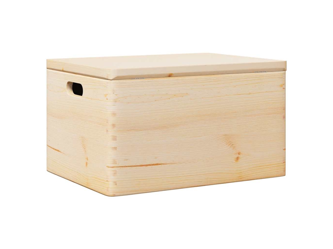 Wooden Box, Wooden Boxes Vidaxl Marrom Madeira De Pinho (40 X 30 X 23 Cm)