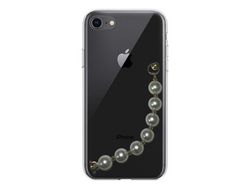 Capa Cristal com suporte péroA para iPhone 8
