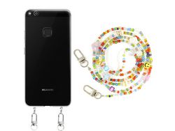 Capa Cristal com fio Missanga ocean para Huawei P10 Lite