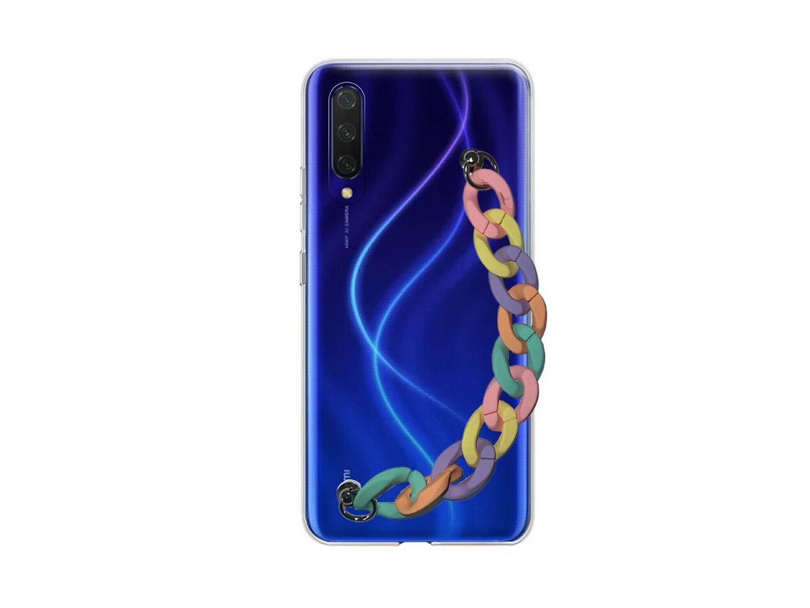 Capa Cristal com suporte rainbow para Xiaomi Mi 9