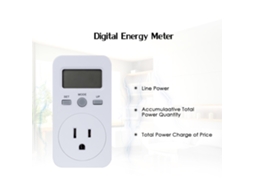 Laxiscreed Tomada Inteligente Com Controlo De Energia E Faturamento, Monitorização Na Sua Casa