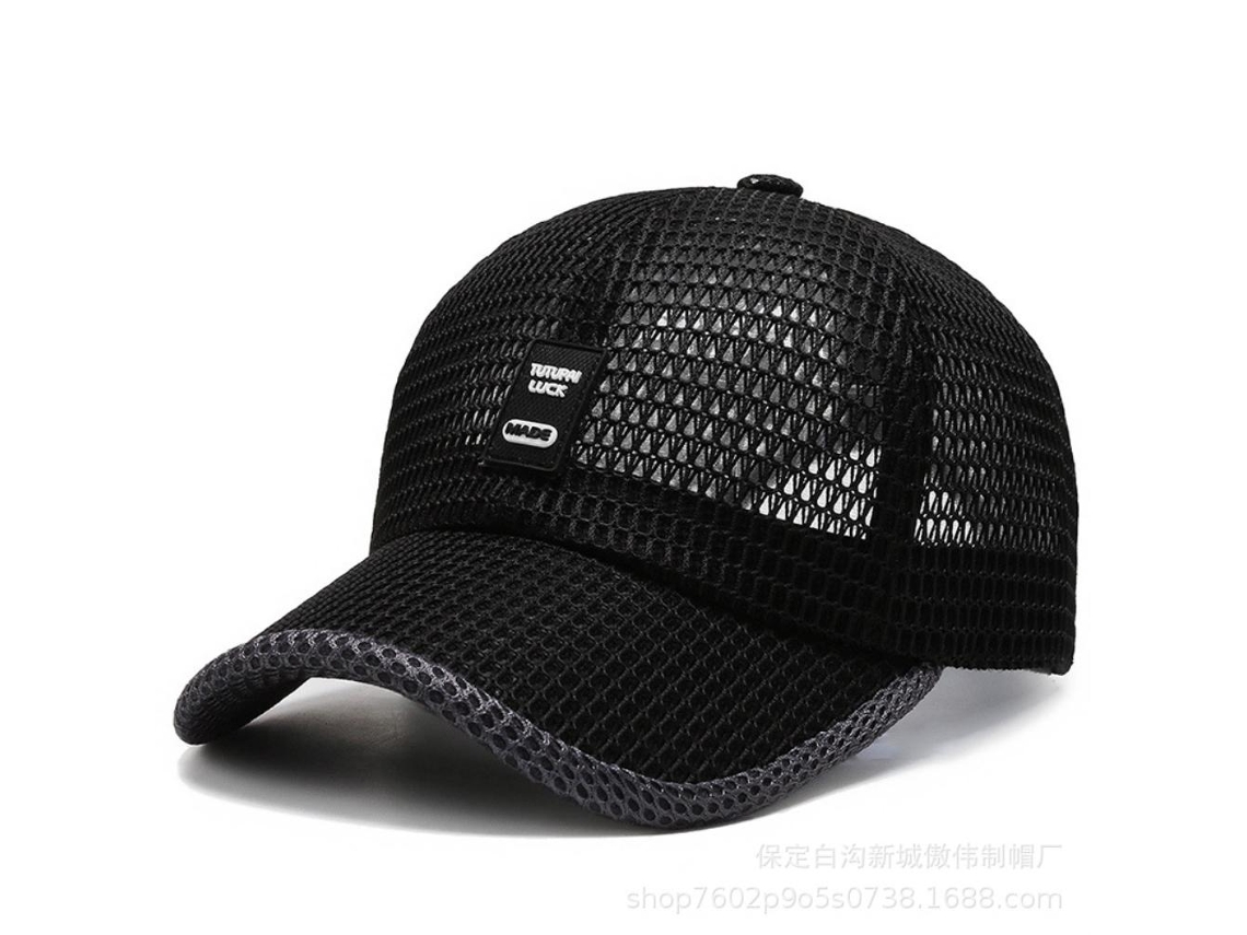 Gorra De Béisbol Com Malha Camionista Transpiravel Para Homens Mulheres Esportes Ao Ar Livre Verão