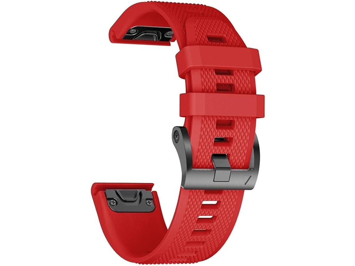 Pulseira de Fenix compatível com Forerunner de 22 Mm de silicone confortável de bom design fácil de usar | S/MARCA
