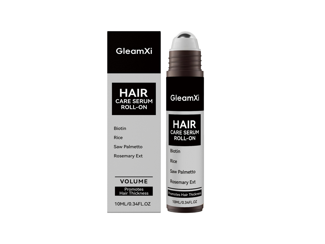 Essência de Rolo para Cabelo e Couro Cabeludo Gleamxi, Hidratante e Brilhante LAXISCREED