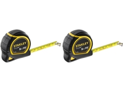 Fita Métrica 5m/16 Polegadas Estojo Compacto Com Punho Acolchoado Sistema Métrico E Imperial Amarelo 2 Peças Aquaforge