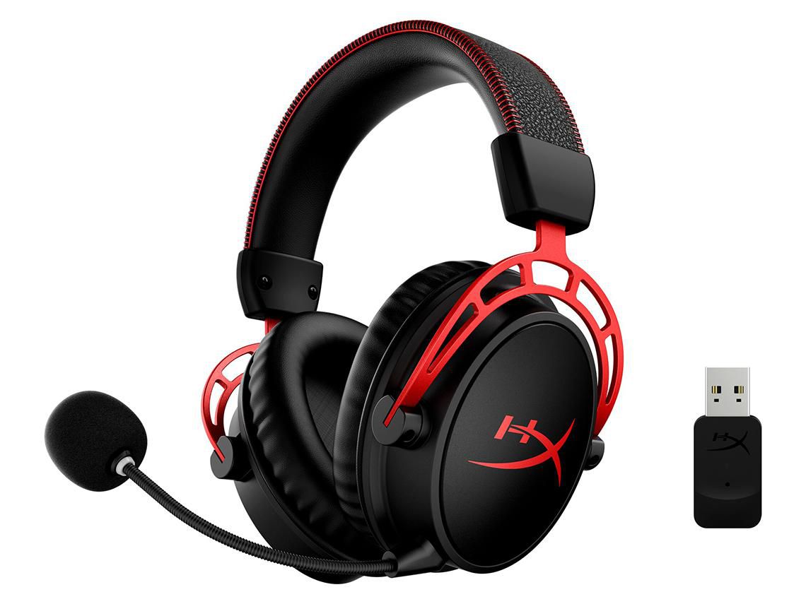 Auscultadores Gaming Wireless HYPERX Cloud Alpha (Over Ear - Multiplataforma - Preto) .