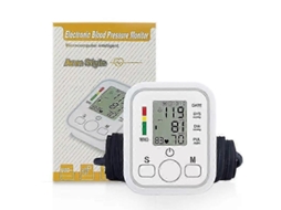 Monitor De Pressão Arterial Automático - Aparelho Digital De Pressão Arterial Para Uso Doméstico Em Idosos, Corretivo De Braço Preciso, Visor Lcd