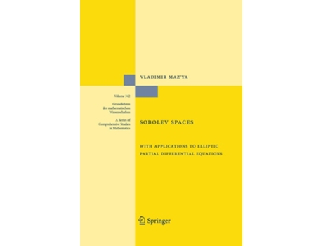 Livro Sobolev Spaces With Applications To Elliptic Partial Differential Equations De Vladimir Maz'ya (inglês)