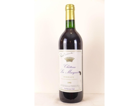 Vinho Tinto CHÂTEAU LA MUSQUETTE 1990 (75 cl - 1 unidade)