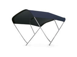Toldo de Aço Inoxidável Bimini Prateado 170 X 151 Cmtessilmare