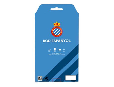 Capa para Bq Aquaris X2 do Rcd Espanyol Escudo Albiceleste Escudo Albiceleste - Licença Oficial Rcd Espanyol