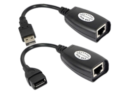 Cabo Extensor Usb Para Rj45 Lan, Adaptador Extensor Usb Para Porta De Rede. Aquaforge