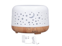 Umidificador de Aromaterapia 300ml com Luzes LED SILVER