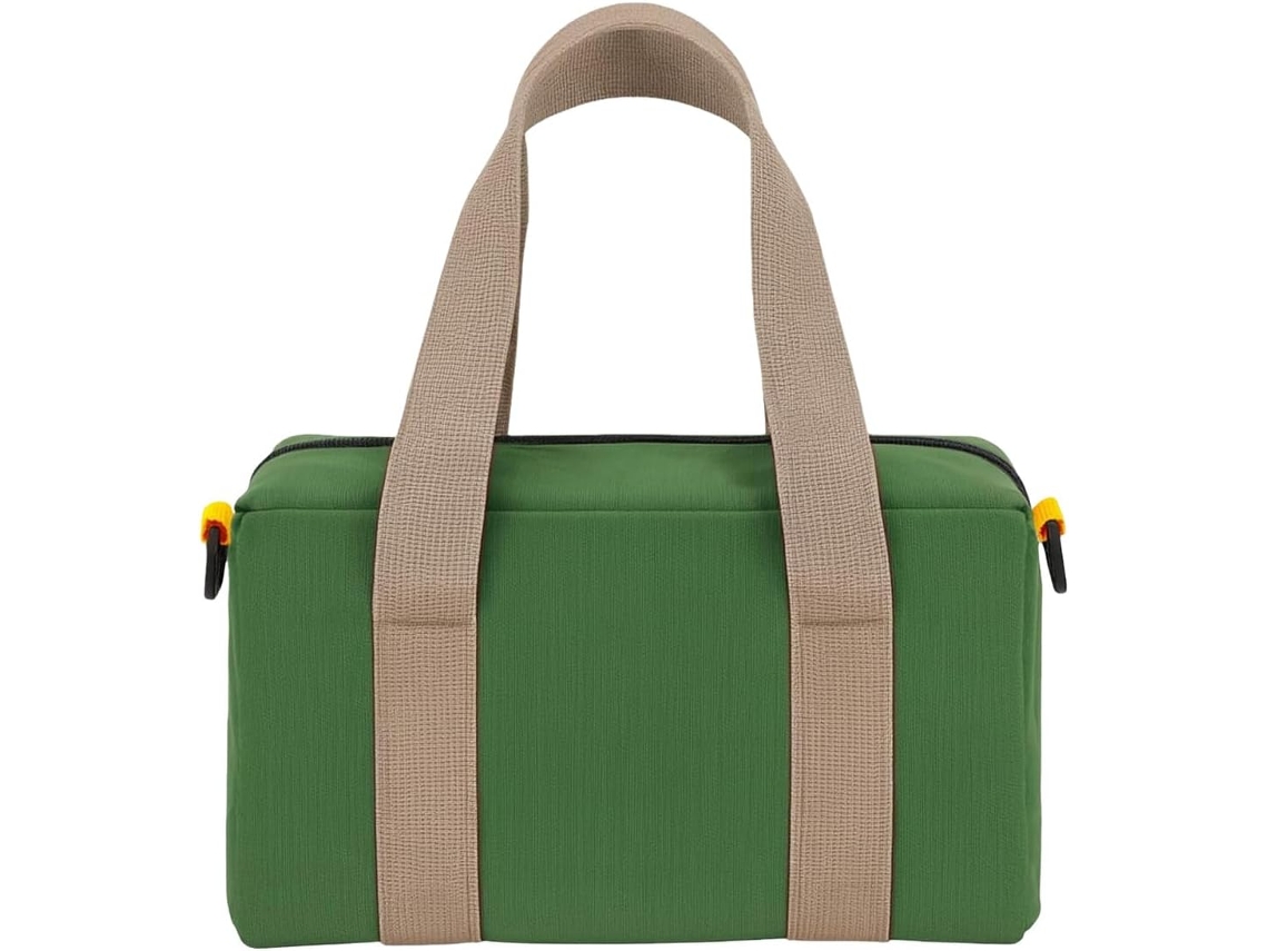 Bolsa de armazenamento portátil multifuncional para equipamentos de pesca, camping, organização de ferramentas e itens.