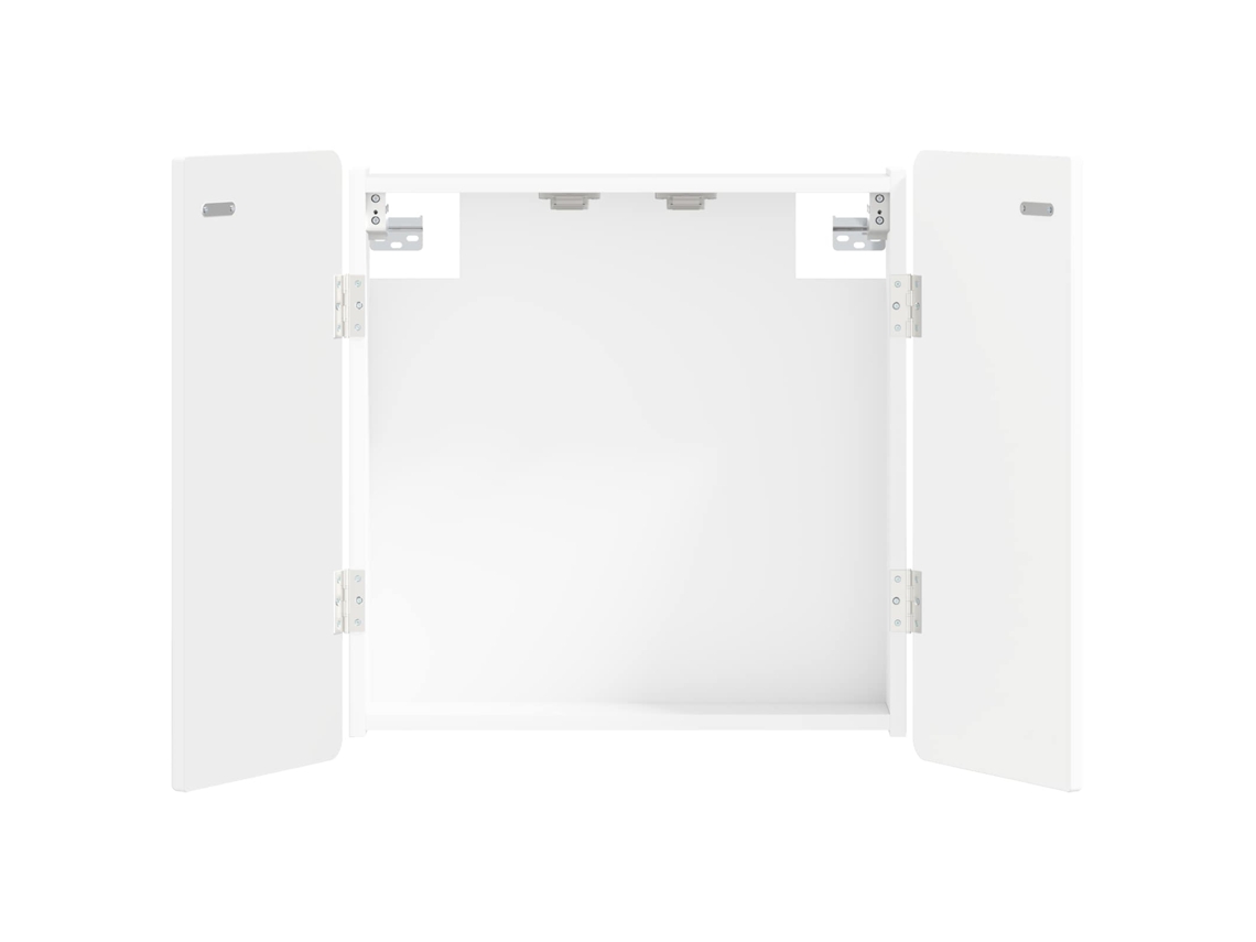 Vidaxl Armário Para Dartboard Zwolle Branco 52,5 X 10,5 X 57,5 Cm