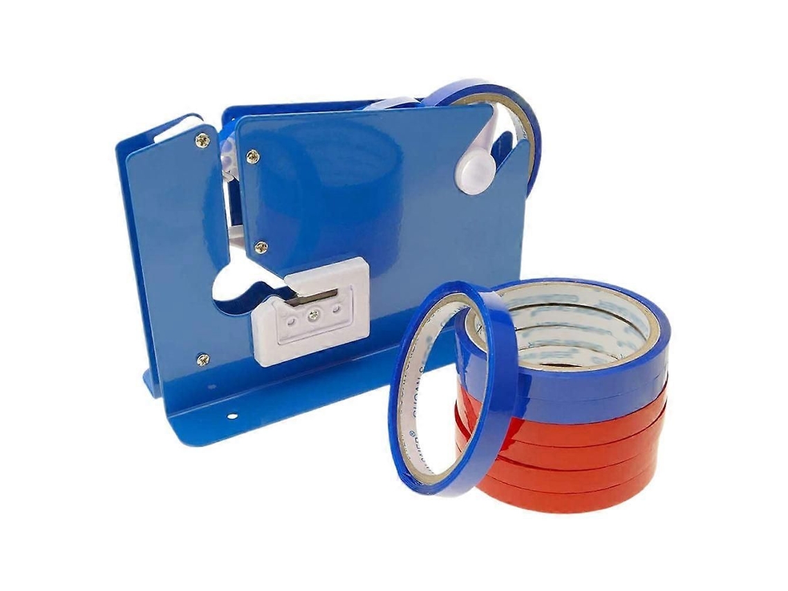 Dispensador De Fita Adesiva Para Sacos - 9 Unidades 22x15,2cm Antiferrugem
